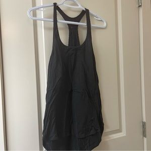 Lululemon striped workout tank top